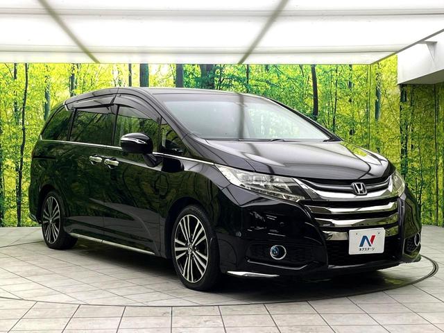 オデッセイ アブソルート・ＥＸ　禁煙車　純正ナビ　フリップダウンモニター　衝突軽減ブレーキシステム　両側電動スライドドア　ＨＩＤヘッド　クルコン　純正１８インチアルミ　パドルシフト　パワーシート　ＥＴＣ　スマートキー（16枚目）