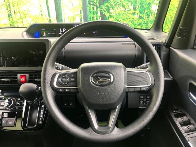 タント カスタムＸ　届出済未使用車　両側パワスラ　シートヒーターコーナーセンサー　スマートキー　ＬＥＤヘッド　純正１４インチアルミ　車線逸脱警報　オートライト　ハーフレザーシート　衝突被害軽減システム（11枚目）