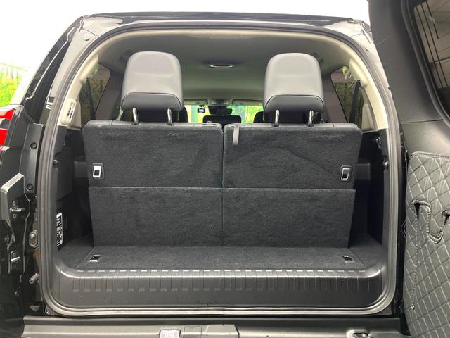 ランドクルーザープラド TX Lパッケージ 禁煙車 7人乗り 4WD 純正ナビ 全周囲カメラ パワーシート シートヒーター ウッドコンビステアリング LEDヘッドライト 純正19インチアルミ 黒革シート クルーズコントロール ETC(11枚目)