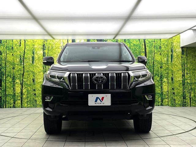 ランドクルーザープラド TX Lパッケージ 禁煙車 7人乗り 4WD 純正ナビ 全周囲カメラ パワーシート シートヒーター ウッドコンビステアリング LEDヘッドライト 純正19インチアルミ 黒革シート クルーズコントロール ETC(15枚目)