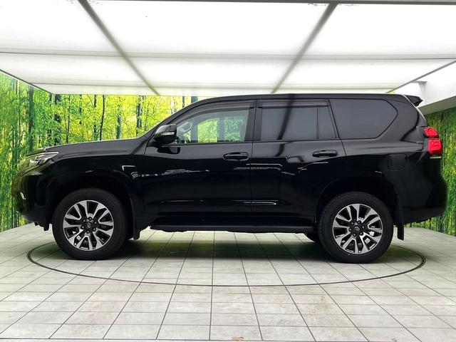 ランドクルーザープラド TX Lパッケージ 禁煙車 7人乗り 4WD 純正ナビ 全周囲カメラ パワーシート シートヒーター ウッドコンビステアリング LEDヘッドライト 純正19インチアルミ 黒革シート クルーズコントロール ETC(45枚目)