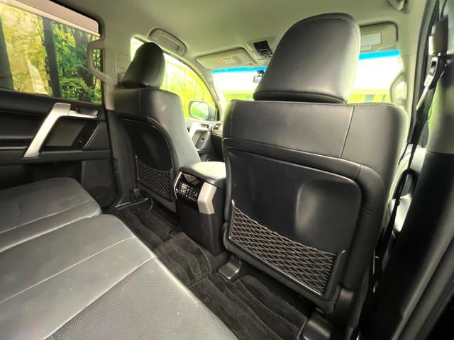 ランドクルーザープラド TX Lパッケージ 禁煙車 7人乗り 4WD 純正ナビ 全周囲カメラ パワーシート シートヒーター ウッドコンビステアリング LEDヘッドライト 純正19インチアルミ 黒革シート クルーズコントロール ETC(55枚目)