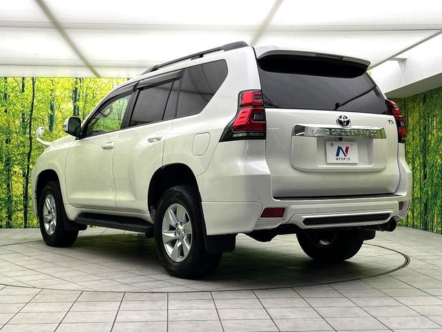 ランドクルーザープラド TX 4WD 7人乗り TRDエアロ 9インチナビ バックカメラ セーフティセンス 禁煙車 コーナーセンサー スマートキー LEDヘッドライト ルーフレール ビルトインETC 純正17インチアルミ(54枚目)