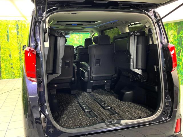 アルファードハイブリッド SR Cパッケージ 禁煙車 4WD サンルーフ フリップダウンモニター 純正9インチディスプレイオーディオ バックカメラ デジタルインナーミラー 黒革シート 両側パワースライドドア パワーバックドア ETC(60枚目)