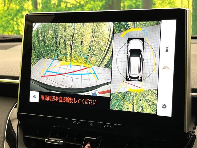 カローラクロス ハイブリッド　Ｚ　パノラマルーフ　純正１０．５型ディスプレイオーディオ　全周囲カメラ　トヨタセーフティー　アダプディブクルーズコントロール　禁煙車　パワーバックドア　ハーフレザー　パワーシート　シートヒーター（6枚目）