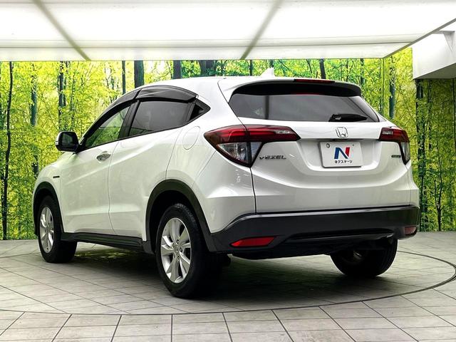 ヴェゼル ハイブリッドＸ　純正８型ナビ　バックカメラ　スマートキー　ＬＥＤヘッドライト　純正１６インチアルミホイール　パドルシフト　オートライト　クルーズコントロール　電動パーキング　ＥＴＣ　ドライブレコーダー　禁煙車（52枚目）