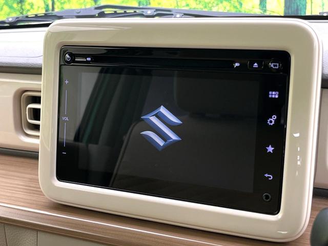 アルトラパン Ｘ　禁煙車　衝突軽減ブレーキ　純正ナビ　全周囲カメラ　シートヒーター　オートエアコン　スマートキー　ＬＥＤヘッドライト　純正１４インチアルミ　アイドリングストップ　フロアマット　ドアバイザー（3枚目）