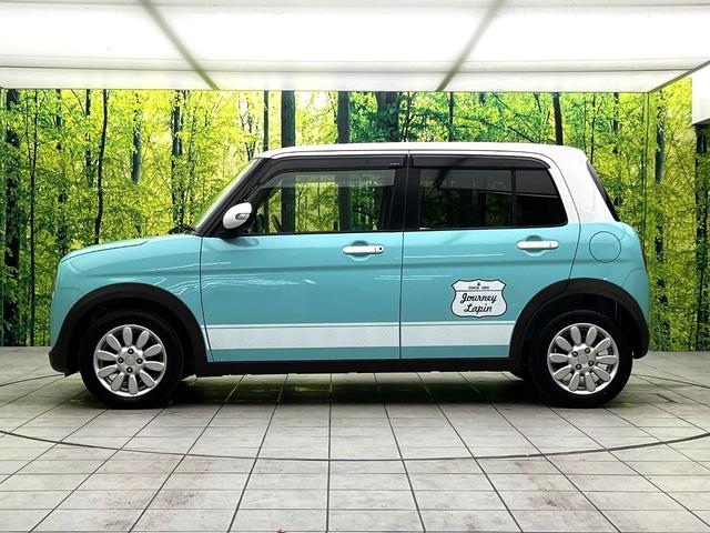 アルトラパン Ｘ　禁煙車　衝突軽減ブレーキ　純正ナビ　全周囲カメラ　シートヒーター　オートエアコン　スマートキー　ＬＥＤヘッドライト　純正１４インチアルミ　アイドリングストップ　フロアマット　ドアバイザー（34枚目）