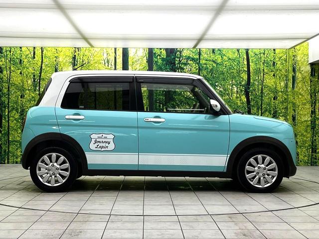 アルトラパン Ｘ　禁煙車　衝突軽減ブレーキ　純正ナビ　全周囲カメラ　シートヒーター　オートエアコン　スマートキー　ＬＥＤヘッドライト　純正１４インチアルミ　アイドリングストップ　フロアマット　ドアバイザー（36枚目）