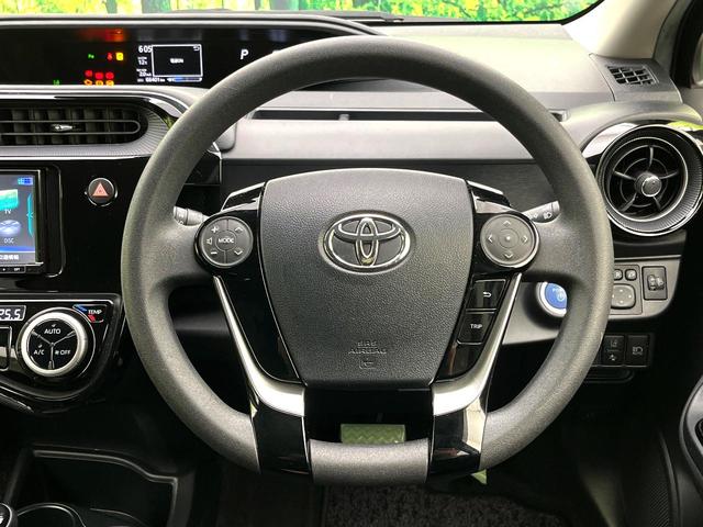 アクア Sスタイルブラック SDナビ バックカメラ 禁煙車 セーフティセンス スマートキー オートライト オートハイビーム オートエアコン ETC 電動格納ミラー BLUETOOTH フルセグ ドラレコ 純正15インチホイール(11枚目)