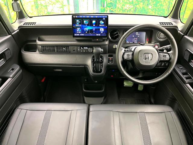 Ｎ－ＢＯＸカスタム ターボコーディネートスタイル　禁煙車　１０インチナビ　バックカメラ　アダプティブクルーズコントロール　両側パワースライドドア　シートヒーター　ＬＥＤヘッドライト　純正１５インチアルミ　オートエアコン　スマートキー（2枚目）