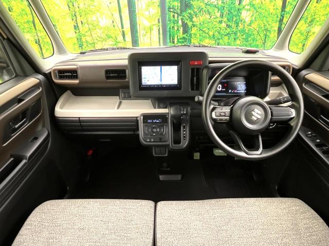 スペーシア ハイブリッドＧ　禁煙車　スズキセーフティサポート　ＳＤナビ　バックカメラ　コーナーセンサー　スマートキー　オートエアコン　オートライト　アイドリングストップ　ドライブレコーダー　横滑り防止装置　ＥＴＣ（2枚目）