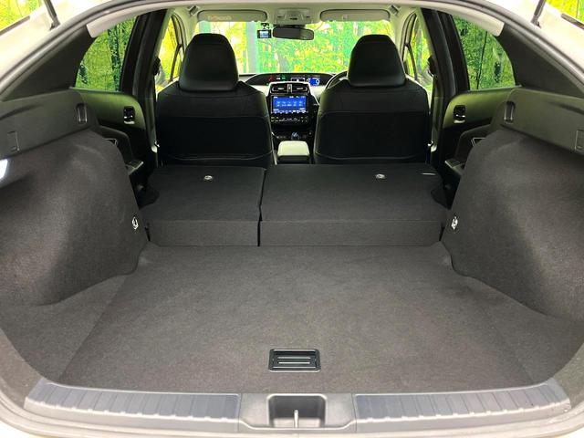 プリウス Ｓツーリングセレクション　禁煙車　セーフティセンス　モデリスタフルエアロ　純正９型ナビ　バックカメラ　シートヒーター　レーダークルーズコントロール　ＬＥＤヘッド　純正１７インチアルミ　黒革シート　ドライブレコーダー　ＥＴＣ（42枚目）