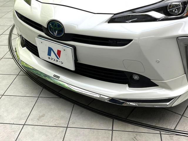 プリウス Ｓツーリングセレクション　禁煙車　セーフティセンス　モデリスタフルエアロ　純正９型ナビ　バックカメラ　シートヒーター　レーダークルーズコントロール　ＬＥＤヘッド　純正１７インチアルミ　黒革シート　ドライブレコーダー　ＥＴＣ（49枚目）