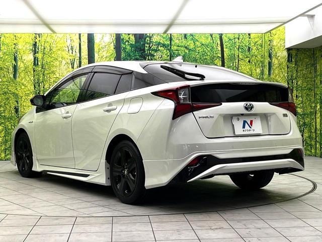 プリウス Ｓツーリングセレクション　禁煙車　セーフティセンス　モデリスタフルエアロ　純正９型ナビ　バックカメラ　シートヒーター　レーダークルーズコントロール　ＬＥＤヘッド　純正１７インチアルミ　黒革シート　ドライブレコーダー　ＥＴＣ（51枚目）