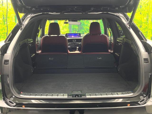 ＲＸ ＲＸ３００　Ｆスポーツ　禁煙車　メーカーナビ　全周囲カメラ　セーフティシステムプラス　シートベンチレーション　電動リアゲート　赤革レザーシート　２２インチアルミホイール　　スマートキー　ＬＥＤヘッド　ビルトインＥＴＣ（45枚目）