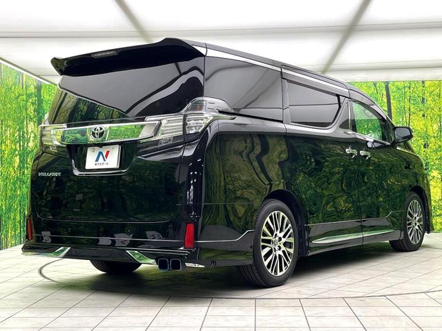 ヴェルファイア ２．５Ｚ　Ｇエディション　サンルーフ　モデリスタエアロ　両側電動ドア　純正ＳＤナビ　後席モニター　バックカメラ　衝突被害軽減システム　禁煙車　電動リアゲート　レザーシート　ドラレコ　コーナーセンサー　スマートキー（17枚目）