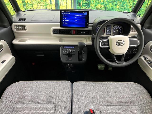 ムーヴキャンバス ストライプスG 禁煙車 純正9型ナビ バックカメラ 両側電動スライドドア シートヒーター スマートアシスト ETC ドラレコ LEDヘッド 電動格納ミラー オートエアコン オートライト スマートキー 電動格納ミラー(2枚目)