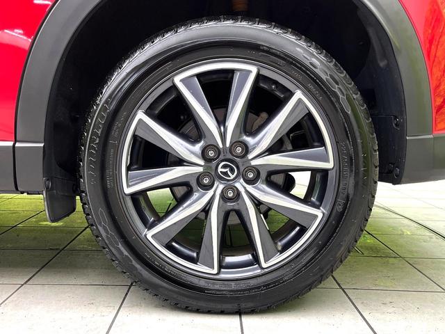 ＣＸ－５ ＸＤ　Ｌパッケージ　禁煙車　ＢＯＳＥサウンド　８インチ純正ナビ　ターボ　ディーゼル（軽油）　サイド・バックカメラ　衝突被害軽減システム　レーダークルーズ　電動リアゲート　レザーシート　全席シートヒーター　スマートキー（47枚目）