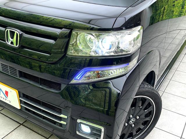 N-BOXカスタム G ターボSSブラックスタイルパッケージ 禁煙車 シティブレーキアクティブシステム 純正ナビ バックカメラ 両側電動スライドドア パドルシフト ETC HIDライト 純正15インチアルミ オートライト スマートキー(12枚目)