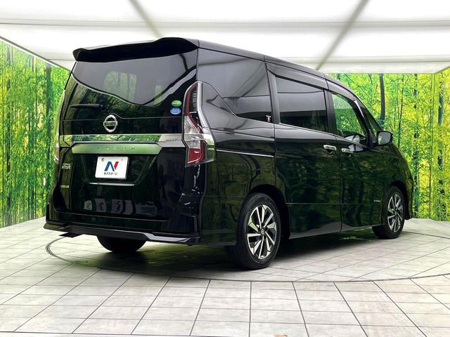 セレナ ハイウェイスターＶ　両側電動ドア　ＳＤナビ　後席モニター　全周囲カメラ　衝突被害軽減システム　禁煙車　ドラレコ　コーナーセンサー　スマートキー　ＬＥＤヘッド　ビルトインＥＴＣ　クルコン　純正１６インチアルミ（17枚目）