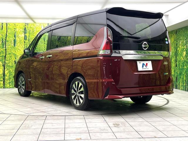 セレナ ハイウェイスター　両側電動ドア　純正ＳＤナビ　全周囲カメラ　衝突被害軽減システム　禁煙車　ドラレコ　コーナーセンサー　スマートキー　ＬＥＤヘッド　ビルトインＥＴＣ　クルコン　純正１６インチアルミ　オートライト（50枚目）