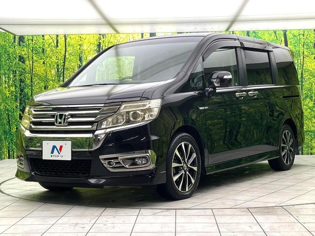ステップワゴンスパーダ Z クールスピリット 両側電動ドア SDナビ 後席モニター バックカメラ 禁煙車 ハーフレザーシート HIDヘッド ETC 純正16インチアルミ オートライト オートエアコン Bluetooth CD DVD再生(47枚目)
