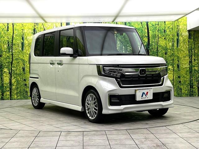Ｎ－ＢＯＸカスタム Ｌターボ　禁煙車　純正ナビ　バックカメラ　両側パワースライドドア　アダプティブクルーズコントロール　シートヒーター　ＬＥＤヘッドライト　純正１５インチアルミ　電子パーキング　オートエアコン　ＥＴＣ（16枚目）