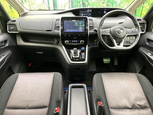 セレナ ｅ－パワー　ハイウェイスターＶ　両側電動ドア　純正９型ナビ　全周囲カメラ　プロパイロット　衝突軽減システム　レーダークルーズ　禁煙車　ドラレコ　コーナーセンサー　スマートキー　ＬＥＤヘッド　ＥＴＣ　純正１５インチアルミ　オートライト（2枚目）
