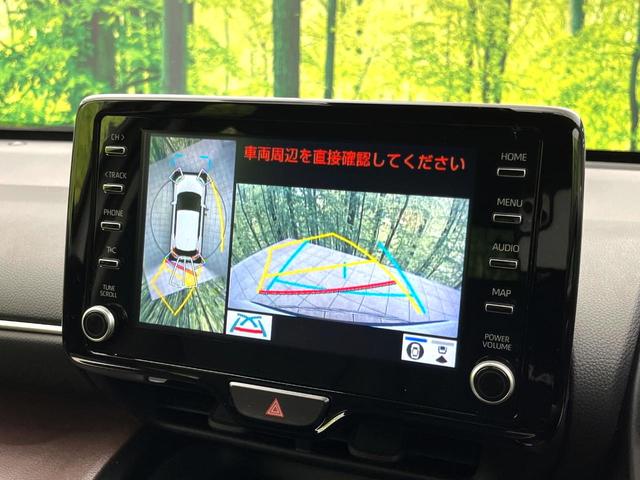 ヤリスクロス ハイブリッドZ 純正8インチディスプレイオーディオ 全周囲カメラ セーフティセンス シートヒーター パワーバックドア LEDヘッドライト 純正18インチアルミホイール bluetooth再生 パワーシート 禁煙車(4枚目)