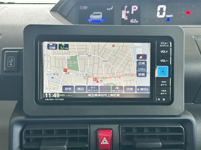 タント X 走行161キロ/純正フルセグナビ/バックカメラ/ドラレコ 走行161キロ 純正フルセグナビ バックカメラ ブルートゥース ドラレコ 純正マット サイドエアバッグ LEDヘッドランプ アイドリングストップ シートヒーター 片側電動スライドドア キーフリー(3枚目)