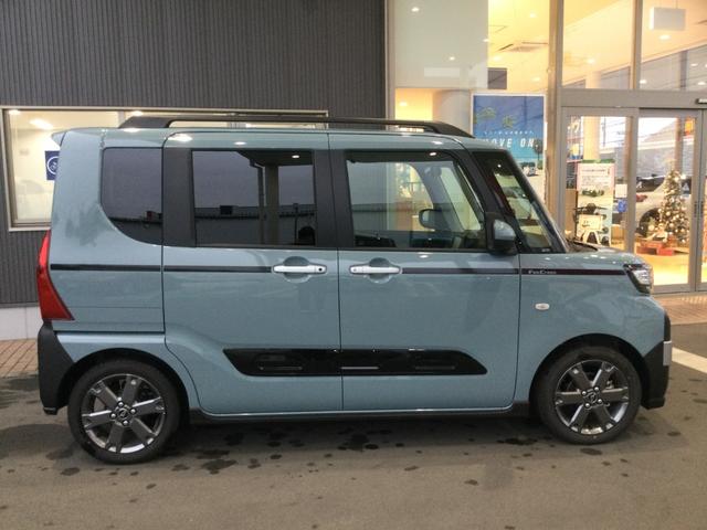 タント ファンクロスターボ ecoIDOL非装着車 1年保証距離無制限 走行距離1657キロ 純正フルセグナビ バックカメラ ドラレコ 純正マット サイドエアバッグ LEDヘッドランプ アイドリングストップ シートヒーター 両側電動スライドドア(3枚目)