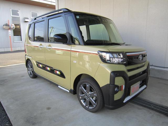 タント ファンクロスターボ ディスプレイオーディオ、USB、ETC、両側電動スライドドア、ターボ、サイドストライプ、アンダーガーニッシュ、ACC、アルミホイール、キーフリー、プッシュボタンスタート、新車保証継、シートヒーター(35枚目)