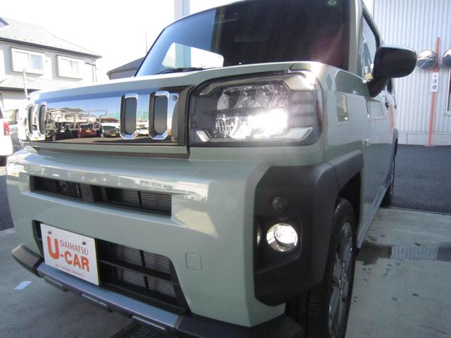 タフト Ｇターボ　ダーククロムベンチャー　ナビ　バックモニター　シートヒーター　スカイフィールトップ　キーフリー　プッシュボタンスタート　ＡＢＳ　電子パーキング　オートライト　ＬＥＤライト　走行少　距離無制限１年保証　電動格納式ドアミラー（22枚目）