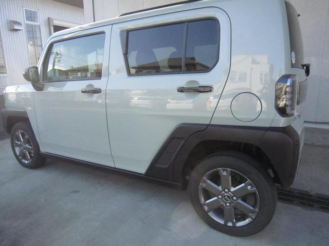 タフト Ｇターボ　ダーククロムベンチャー　ナビ　バックモニター　シートヒーター　スカイフィールトップ　キーフリー　プッシュボタンスタート　ＡＢＳ　電子パーキング　オートライト　ＬＥＤライト　走行少　距離無制限１年保証　電動格納式ドアミラー（28枚目）