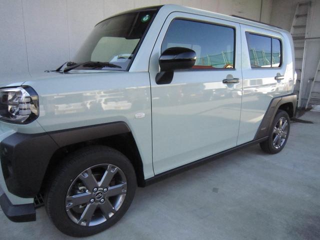 タフト Ｇターボ　ダーククロムベンチャー　ナビ　バックモニター　シートヒーター　スカイフィールトップ　キーフリー　プッシュボタンスタート　ＡＢＳ　電子パーキング　オートライト　ＬＥＤライト　走行少　距離無制限１年保証　電動格納式ドアミラー（29枚目）