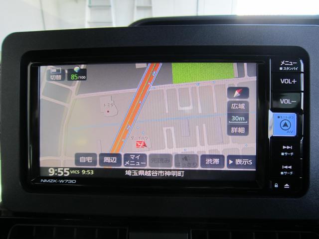 タント カスタムＸ　走行６０キロ／ワンセグナビ／パノラマモニター　ナビ　パノラマモニター　１年保証距離無制限　ミラクルオープンドア　キーフリー　プッシュボタンスタート　シートヒーター　後席スライドリクライニング　ＡＢＳ　ＬＥＤライト　オートライト（3枚目）