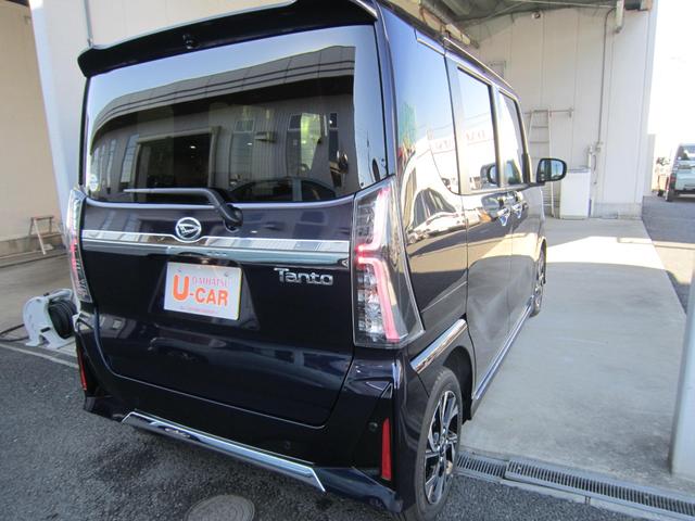 タント カスタムＸ　走行６０キロ／ワンセグナビ／パノラマモニター　ナビ　パノラマモニター　１年保証距離無制限　ミラクルオープンドア　キーフリー　プッシュボタンスタート　シートヒーター　後席スライドリクライニング　ＡＢＳ　ＬＥＤライト　オートライト（7枚目）