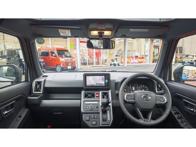 タフト Ｇターボ　ダーククロムベンチャー　一年保証・走行距離無制限　走行５６５キロ　フルセグナビ　ブルートゥース　バックカメラ　ドラレコ　サイドエアバック　クリアランスソナー　ＬＥＤヘッドライト　シートヒーター　ターボ（12枚目）