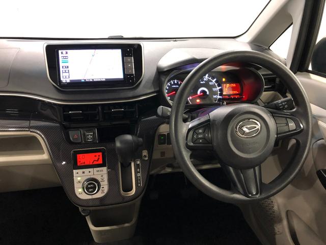 ムーヴ Ｘ　ＳＡＩＩＩ　走行７３０８０キロ／ナビ／バックカメラ　１年保証距離無制限　走行距離７３０８０キロ　フルセグナビ　バックカメラ　ブルートゥース　純正マット　オートライト　アイドリングストップ　シートヒーター　オート格納式ドアミラー　プッシュボタンスタート（5枚目）