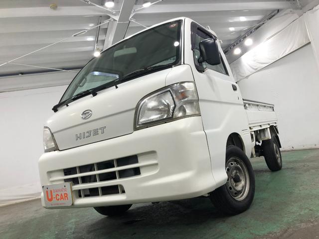 ハイゼットトラック エアコン・パワステ　スペシャル　４ＷＤ／走行７６２８９キロ　１年保証距離無制限　走行距離７６２８９キロ　４ＷＤ　ＦＭＡＭラジオ　純正フロアマット　マニュアルエアコン（7枚目）