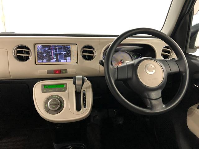 ミラココア ココアＸ　車検整備付／走行７３５６０キロ／ワンセグナビ　１年保証距離無制限　走行距離７３５６０キロ　車検整備付　ワンセグナビ　純正マット　アイドリングストップ　電動格納式ドアミラー　ドリンクホルダー（5枚目）