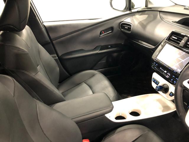 プリウス Ａプレミアム　車検整備付／走行３７０７３キロ／フルセグナビ　１年保証距離無制限　走行距離３７０７３キロ　フルセグナビ　バックカメラ　ブルートゥース　ドラレコ　純正マット　サイドエアバッグ　ＬＥＤヘッドランプ　シートヒーター　プッシュスタート　キーフリー（45枚目）