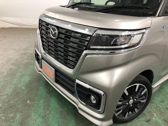 フレアワゴンカスタムスタイル ハイブリッドＸＳ　軽雹害／走行５７０１３キロ／フルセグナビ　１年保証距離無制限　走行距離５７０１３キロ　フルセグナビ　ブルートゥース　純正マット　ＬＥＤヘッドランプ　アイドリングストップ　両側電動スライドドア　電動格納式ドアミラー　プッシュスタート　キーフリー（23枚目）