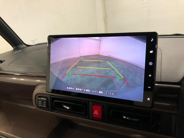 ムーヴキャンバス セオリーＧターボ　走行２８１１０キロ／車検整備付／ナビ　一年保証・走行距離無制限　走行２８１１０キロ　フルセグナビ　ＥＴＣ　ブルートゥース　バックカメラ　ドラレコ　クリアランスソナー　オートライト　ＬＥＤヘッドライト　　シートヒーター　両側電動スライドドア（11枚目）