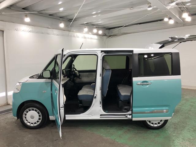 ムーヴキャンバス ストライプスG 走行7519キロ/ナビ/バックカメラ 一年保証・走行距離無制限 走行7519キロ フルセグナビ ブルートゥース バックカメラ サイドエアバック クリアランスソナー オートライト LEDヘッドライト シートヒーター(10枚目)