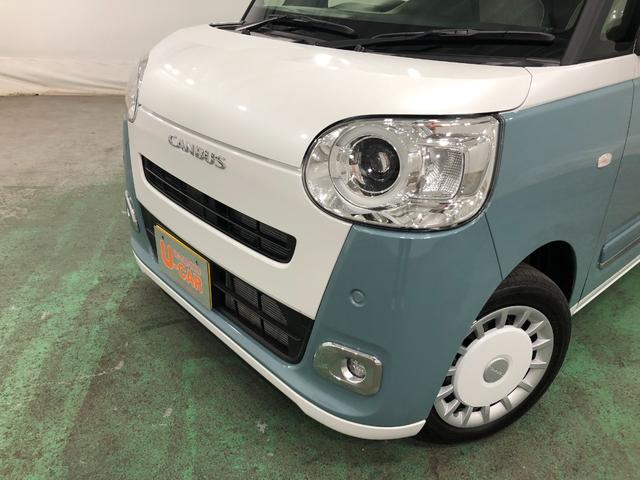 ムーヴキャンバス ストライプスG 走行27キロ/ナビ/バックカメラ 一年保証・走行距離無制限 走行27キロ フルセグナビ バックカメラ クリアランスソナー オートライト LEDヘッドライト シートヒーター 両側電動スライドドア(23枚目)