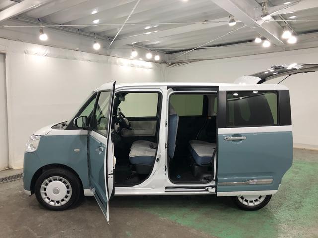 ムーヴキャンバス ストライプスG 走行27キロ/ナビ/バックカメラ 一年保証・走行距離無制限 走行27キロ フルセグナビ バックカメラ クリアランスソナー オートライト LEDヘッドライト シートヒーター 両側電動スライドドア(25枚目)