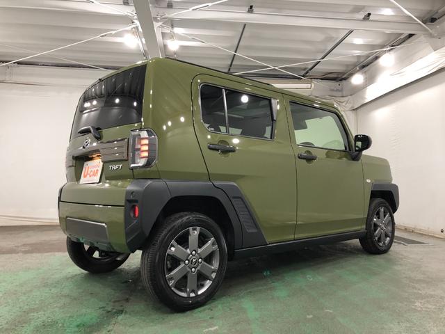 タフト Gターボ ダーククロムベンチャー 走行25639キロ 一年保証・走行距離無制限 走行25639キロ ディスプレイオーディオ ブルートゥース USB バックカメラ サイドエアバック クリアランスソナー LEDヘッドライト シートヒーター(13枚目)