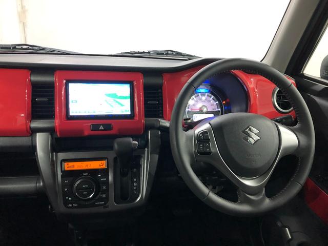 ハスラー Ｊスタイル　雹害／車検整備付／走行７３５７８キロ／ナビ　１年保証距離無制限　走行距離７３５７８キロ　ワンセグナビ　バックカメラ　純正マット　オートライト　アイドリングストップ　シートヒーター　電動格納式ドアミラー　プッシュスタート　キーフリー（5枚目）